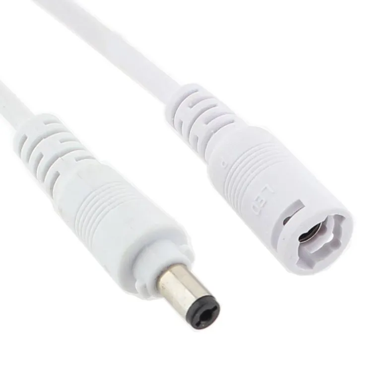 Set dos cables de conexión con conectores DC Macho-Hembra