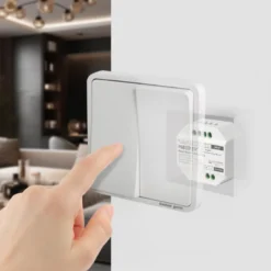 Smart Switch WiFi + 2.4G , AC100-240V, 10A, Alexa / Google Home