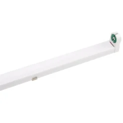 Soporte para Tubo LED T8 de 120 cm. Conexión uno o dos Laterales