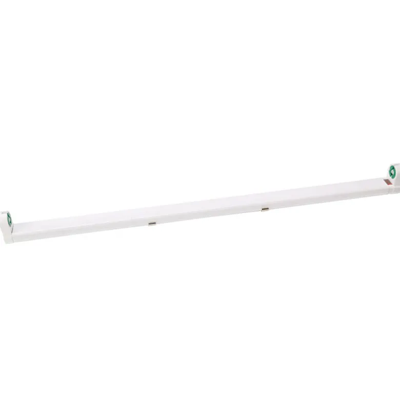 Soporte para Tubo LED T8 de 150 cm. Conexión uno o dos Laterales