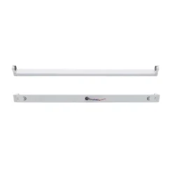 Soporte para Tubo LED T8 de 150 cm. Conexión uno o dos Laterales