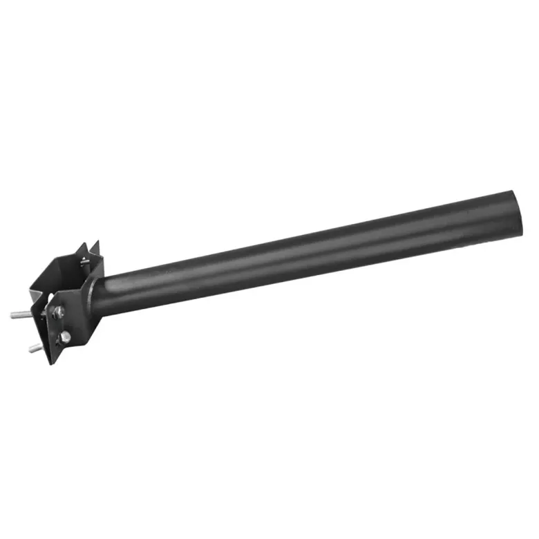 Soporte recto 49cm para farola 58mm para poste o pared