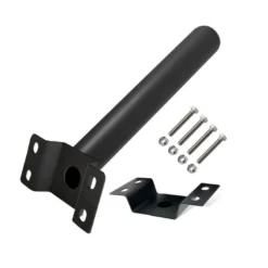 Soporte recto 49cm para farola 58mm para poste o pared