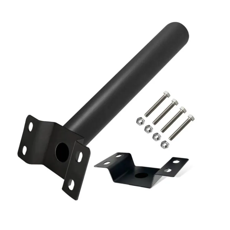 Soporte recto 49cm para farola 58mm para poste o pared