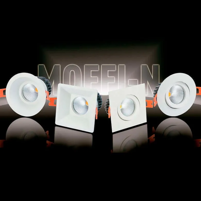 Spot MOFFI-N redondo UP silver