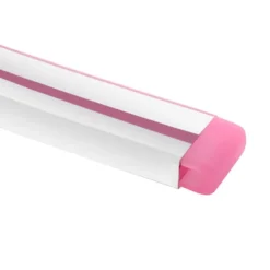 Tapa NEON silicona 6x12mm color rojo, interior, pack 10pcs