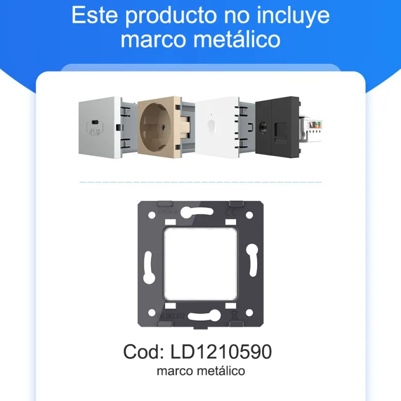Termostato digital, blanco LIVOLO