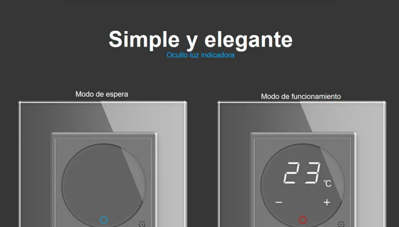 Termostato digital, blanco LIVOLO