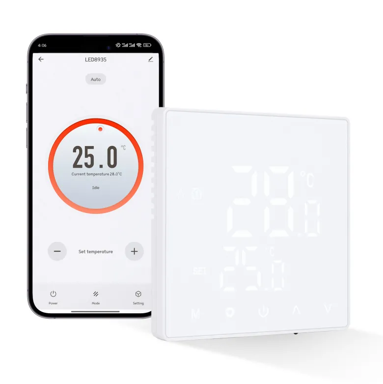 Termostato digital WiFi + ZigBee KOOB blanco