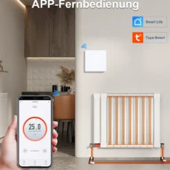 Termostato digital WiFi + ZigBee KOOB blanco