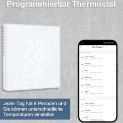 Termostato digital WiFi + ZigBee KOOB blanco