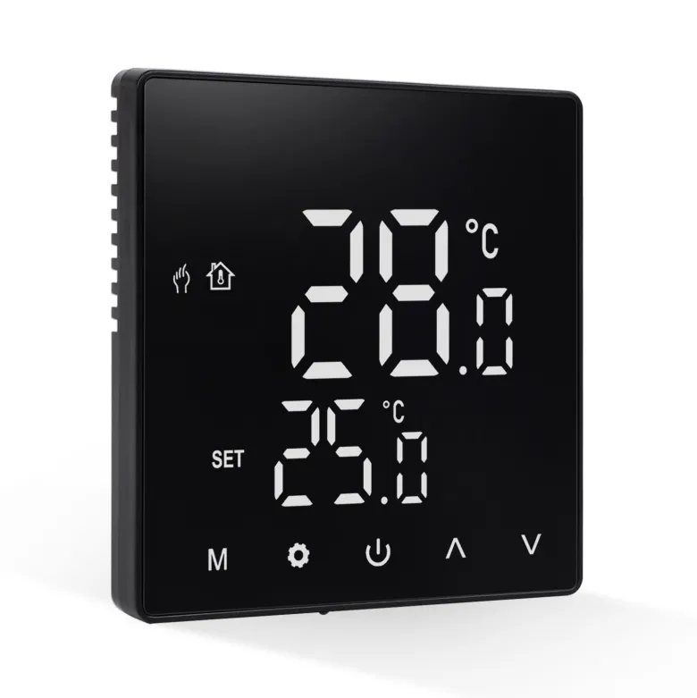 Termostato digital WiFi + ZigBee KOOB negro