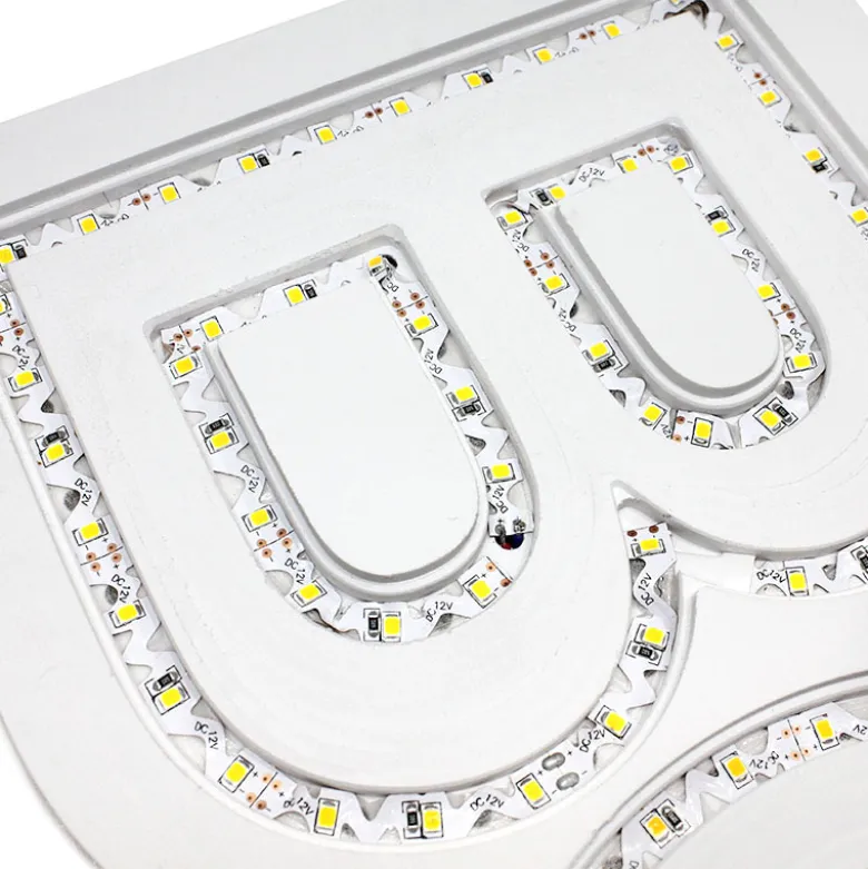 Tira contorno LED SMD5050, RGB, DC12V, 5m, (48Led/m), 55W, IP20