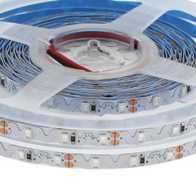 Tira contorno Zig Zag LED SMD2835, DC12V, 5m, (72Led/m), 50W, IP20