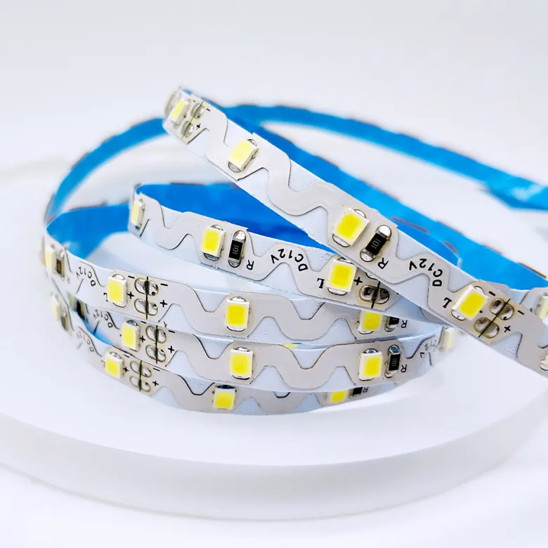 Tira contorno Zig Zag LED SMD2835, DC12V, 5m, (72Led/m), 50W, IP20