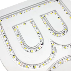 Tira contorno Zig Zag LED SMD2835, DC12V, 5m, (72Led/m), 50W, IP65