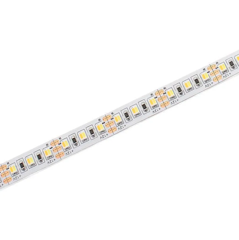 Tira LED Blanco Dual SMD3528, DC12V, 5m (240 Led/m), 48W, IP20