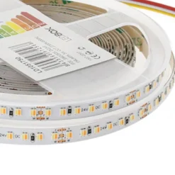 Tira LED Blanco Dual SMD3838, DC24V, 5m (154 Led/m), 75W, CRI><noscript><img width=