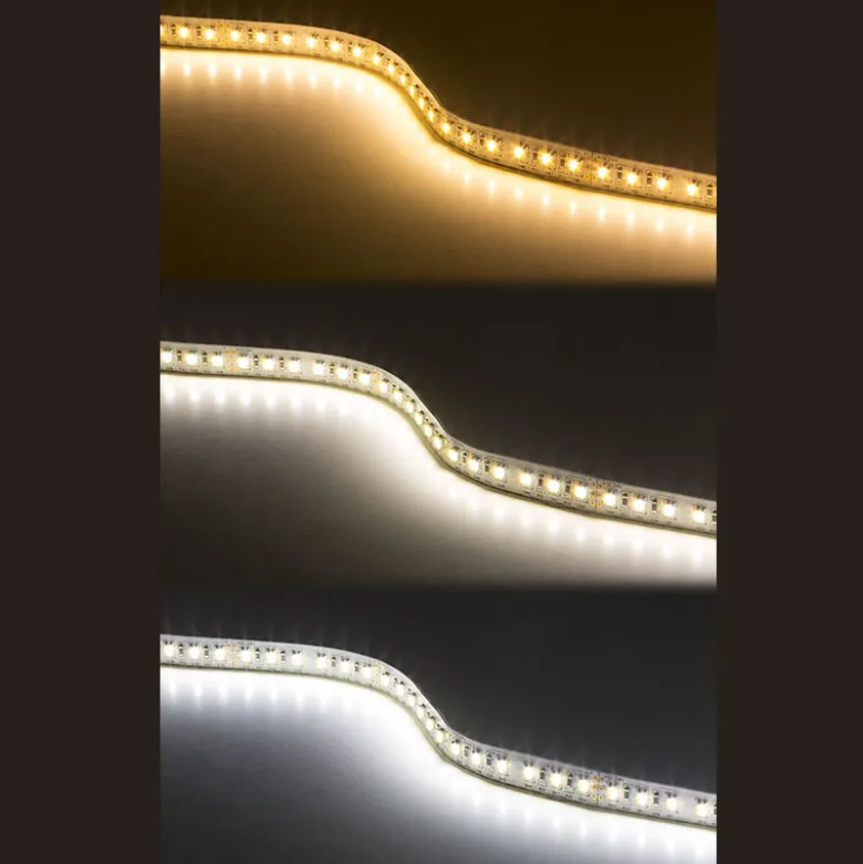 Tira LED Blanco Dual SMD3838, DC24V, 5m (154 Led/m), 75W, CRI>90,IP65