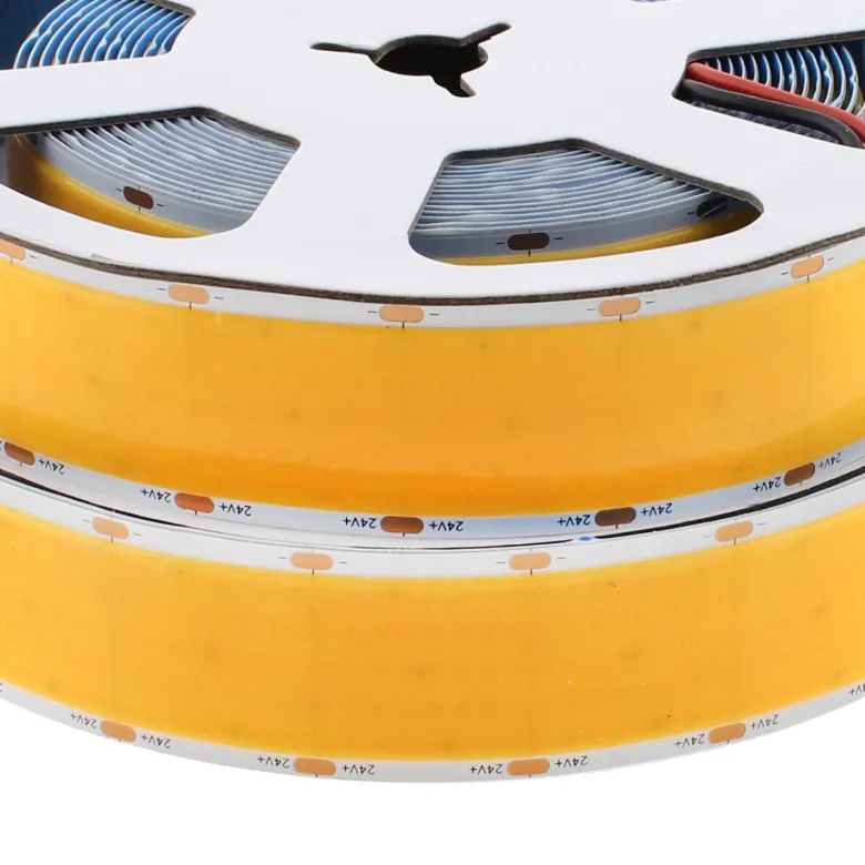 Tira LED COB, ChipLed Samsung, DC24V, 5m (1600Led/m), 200W, PCB 30mm, IP20