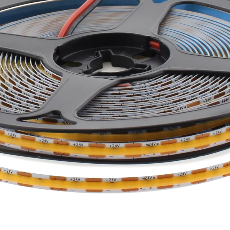 Tira LED COB, DC24V, 10 metros (264Led/m), Corte 10mm, 90W, IP20