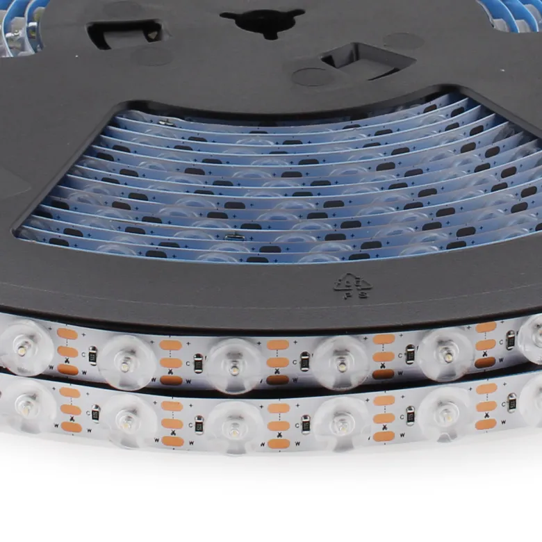 Tira LED DC24V, óptica 170º LightBOX, 10 metros, 150W, IP20, 2cm corte, CCT