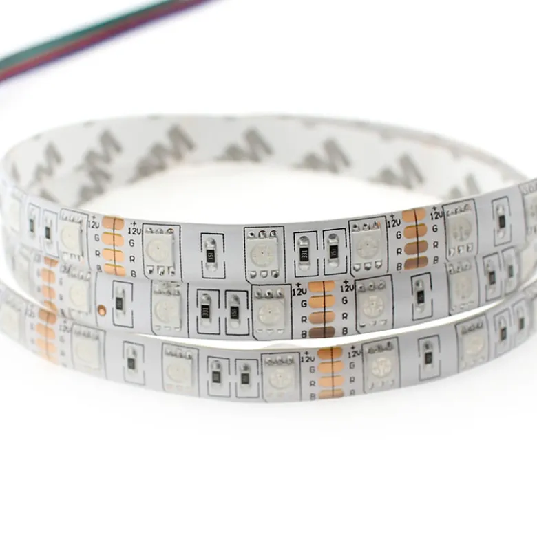 Tira LED EPISTAR SMD5050, RGB, DC12V, 5m (60Led/m) - IP65