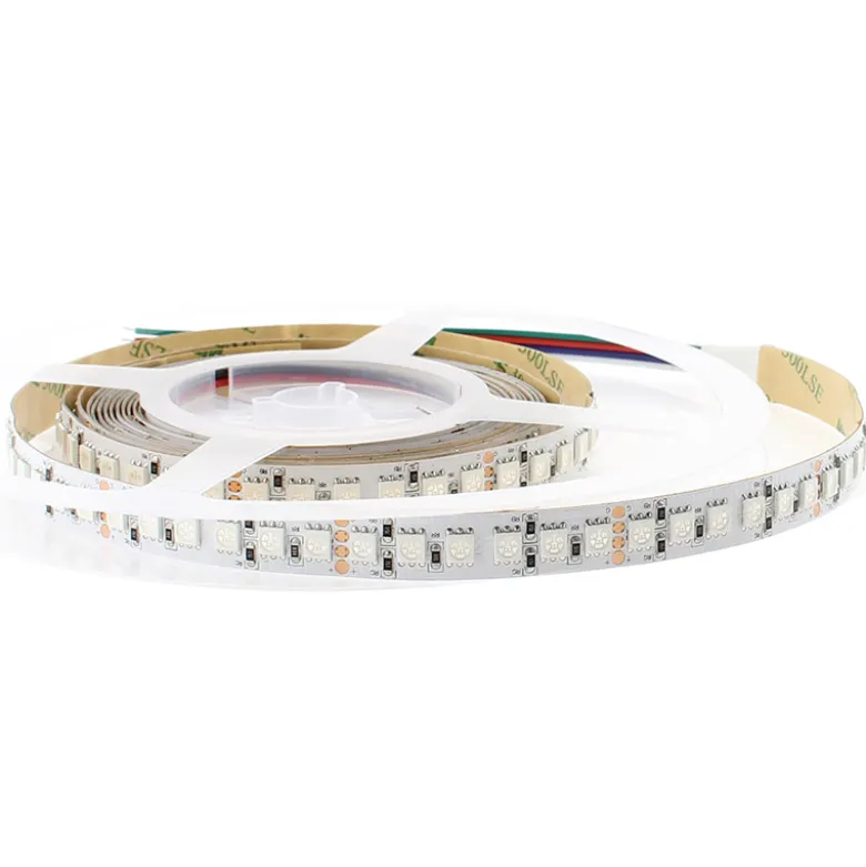 Tira LED EPISTAR SMD5050, RGB, DC24V, 5m (120Led/m) - IP20