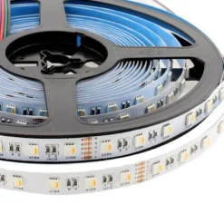 Tira LED EPISTAR SMD5050, RGB+W, DC24V, 5m (60Led/m 4 en 1) - IP20