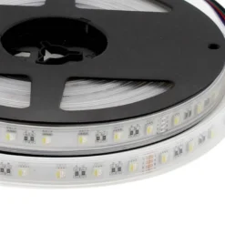 Tira LED EPISTAR SMD5050, RGB+W, DC24V, 5m (60Led/m 4 en 1) - IP67