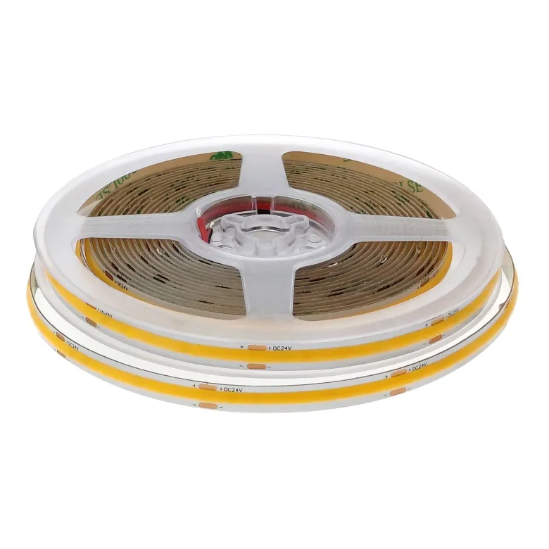Tira LED Monocolor COB, ChipLed Epistar, DC24V, 5m (480Led/m), 60W, IP20