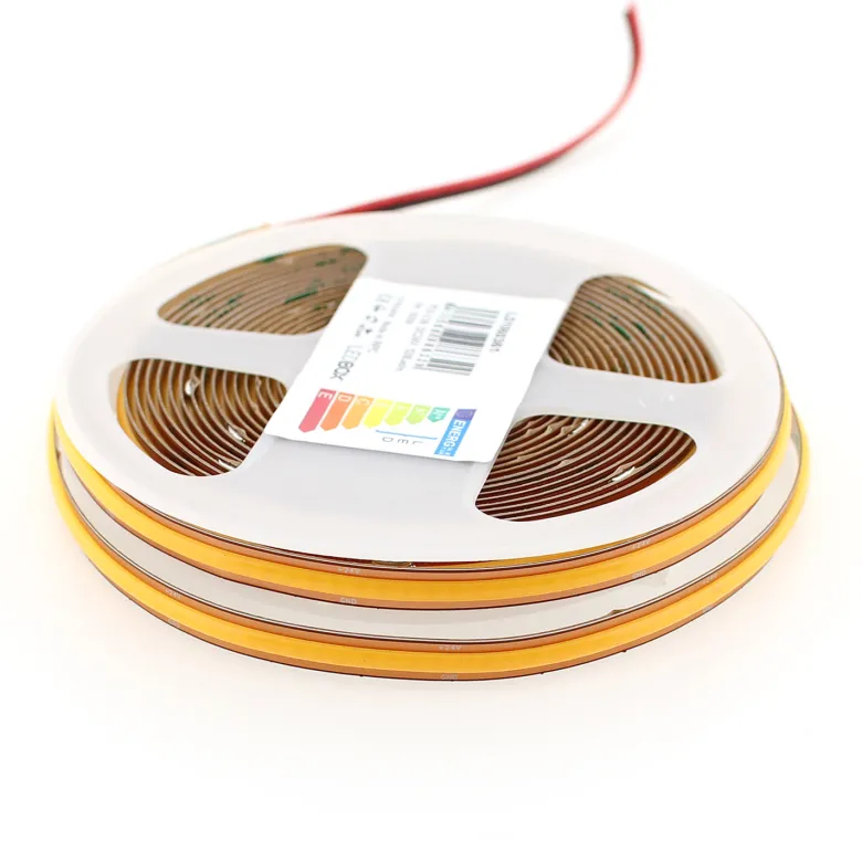 Tira LED Monocolor COB, ChipLed Samsung, DC24V, 5m (528Led/m), 65W, IP20, Corte libre