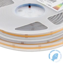 Tira LED Monocolor COB, DC24V, 5m (512Led/m), 60W, IP66, Pescaderías