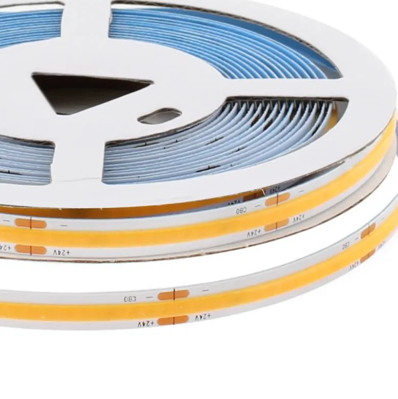 Tira LED Monocolor COB, DC24V, 5m (320Led/m), 60W, IP20