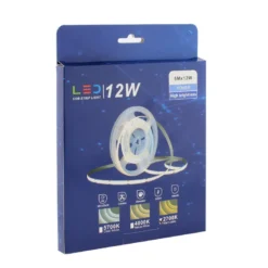 Tira LED Monocolor COB, DC24V, 5m (320Led/m), 60W, IP20