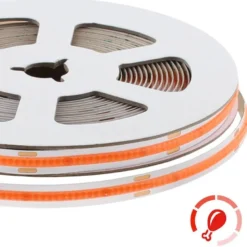 Tira LED Monocolor COB, DC24V, 5m (480Led/m), 50W, IP20, Carnes y frutas
