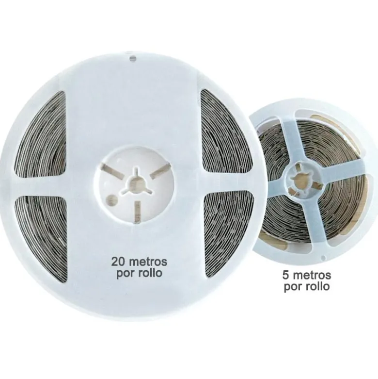 Tira LED Monocolor EPISTAR SMD2835, DC24V, 20 metros (60Led/m), 144W, IP20