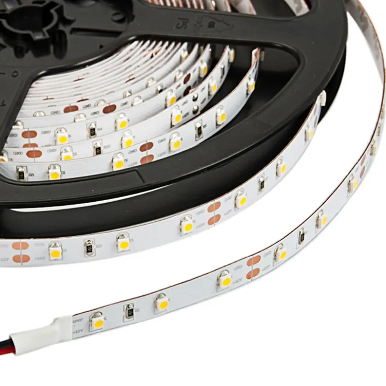 Tira LED Monocolor HQ SMD3528, DC12V, 5m (60 Led/m), 24W, IP20