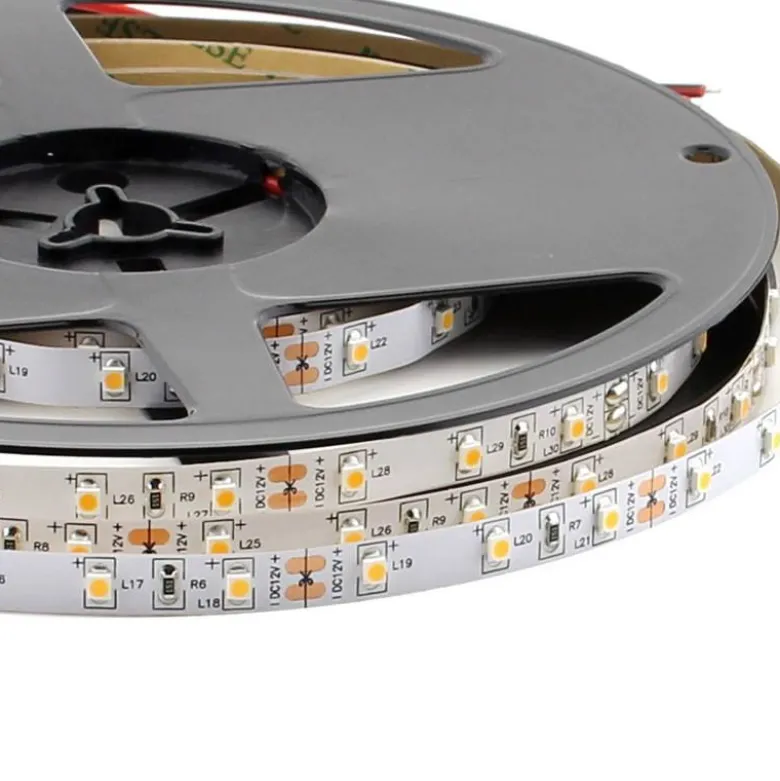 Tira LED Monocolor HQ SMD3528, DC12V, 5m (60 Led/m), 24W, IP20