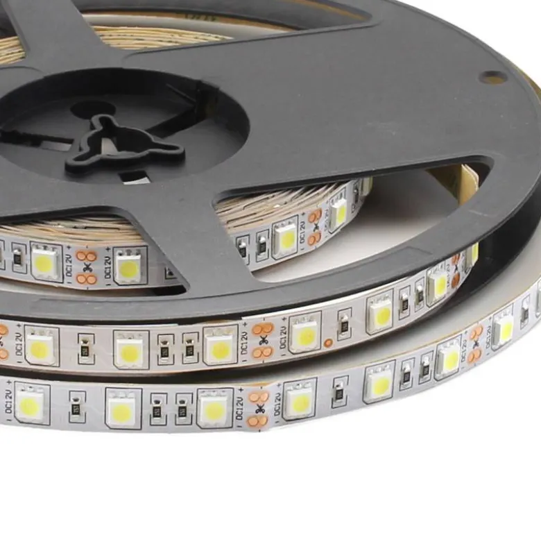 Tira LED Monocolor HQ SMD5050, DC12V, 5m (60 Led/m), 72W, IP20