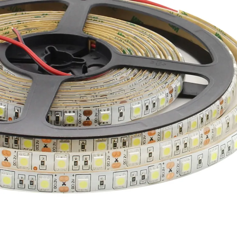 Tira LED Monocolor HQ SMD5050, DC12V, 5m (60 Led/m), 72W, IP65