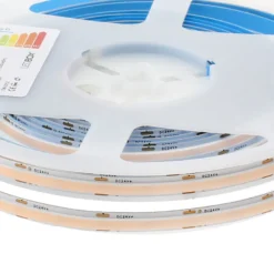 Tira LED Monocolor NEW COB, DC24V, 5m (256Led/m), 50W, IP20, CRI>90