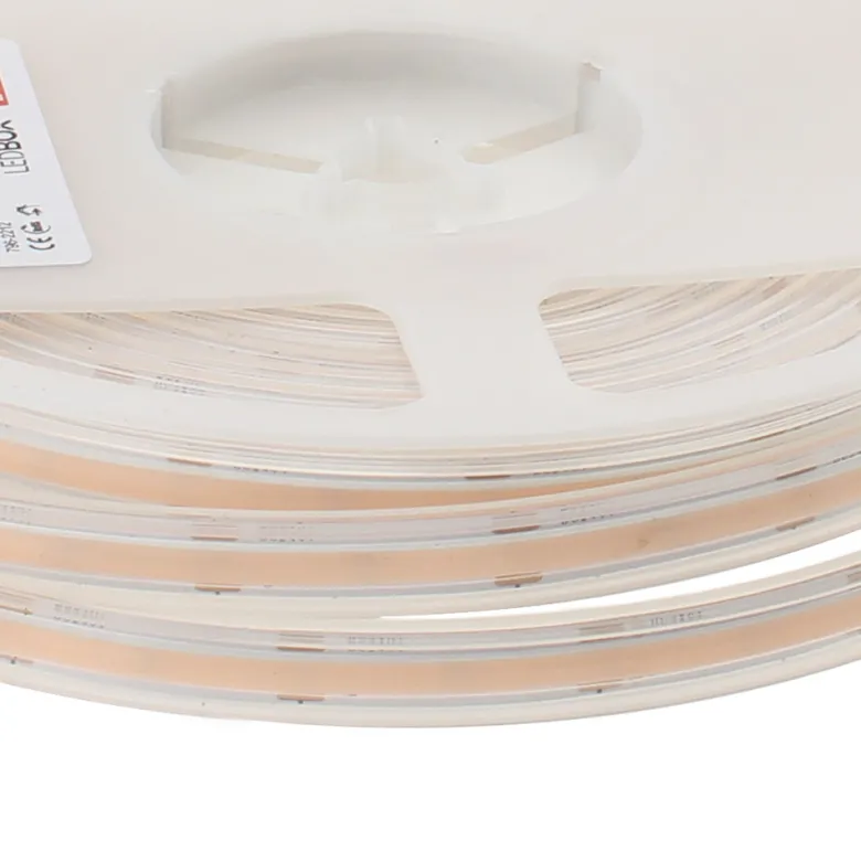 Tira LED Monocolor NEW COB, DC24V, 5m (256Led/m), 50W, IP66, CRI>90