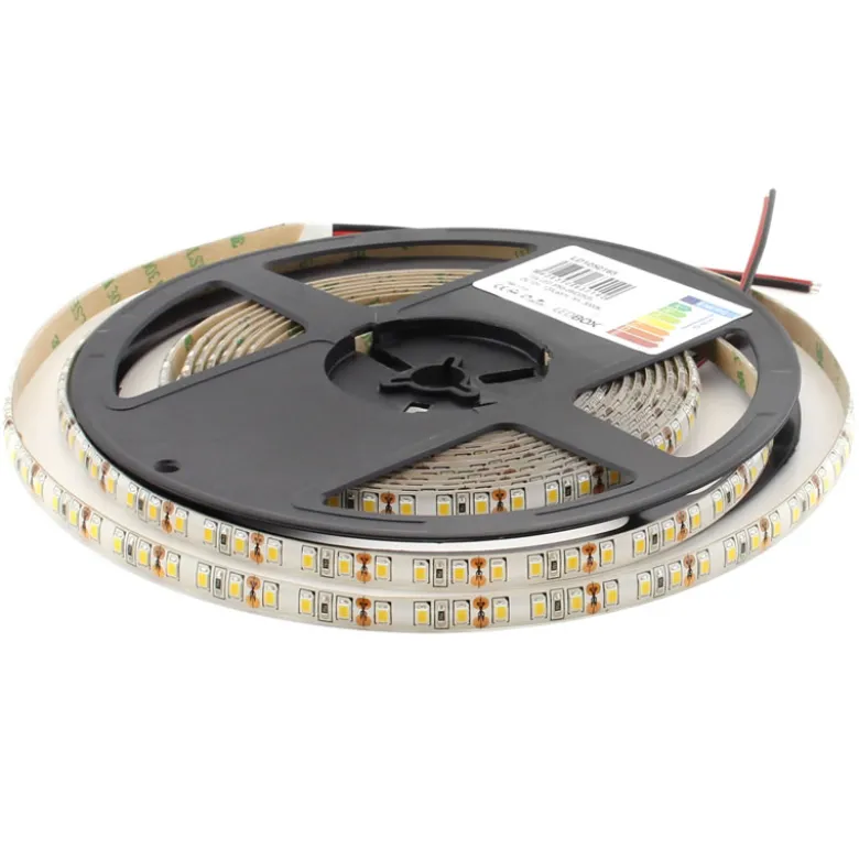 Tira LED Monocolor SMD2835, ChipLed Samsung, DC12V, 5m (120Led/m), 90W, IP65