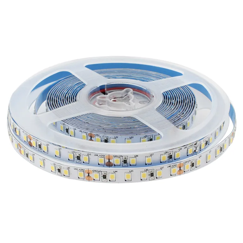 Tira LED Monocolor SMD2835, ChipLed Samsung, DC24V, 5m (120Led/m), 100W, IP65
