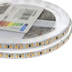 Tira LED Monocolor SMD2835, ChipLed Samsung, DC24V, 5m (168Led/m), 100W, CRI 90 - IP20
