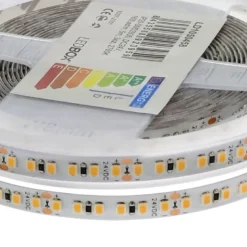 Tira LED Monocolor SMD2835, ChipLed Samsung, DC24V, 5m (168Led/m), 100W, CRI 90 - IP20