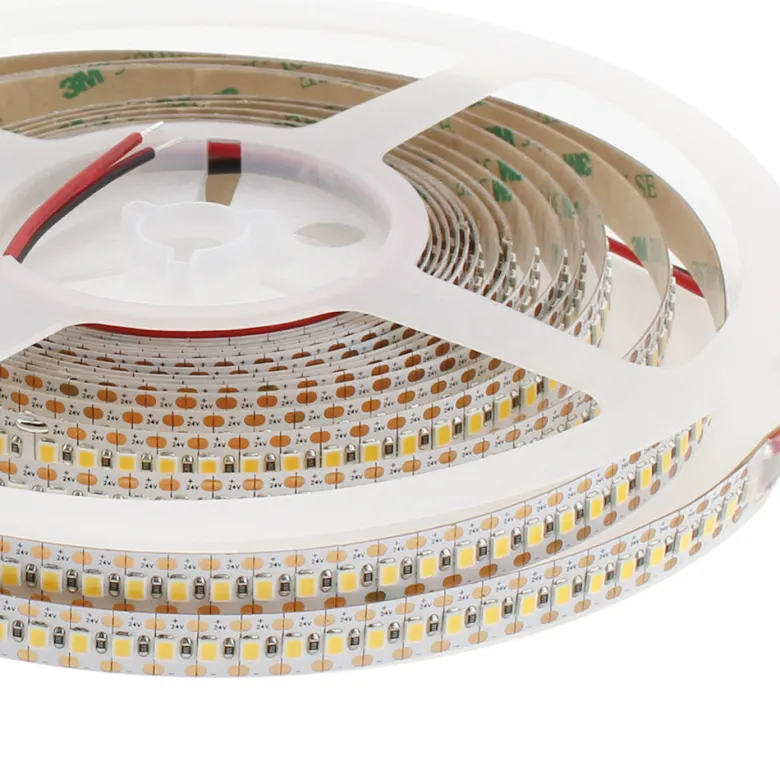 Tira LED Monocolor SMD2835, ChipLed Samsung, DC24V, 5m (180Led/m), Corte 5mm, 75W, IP20