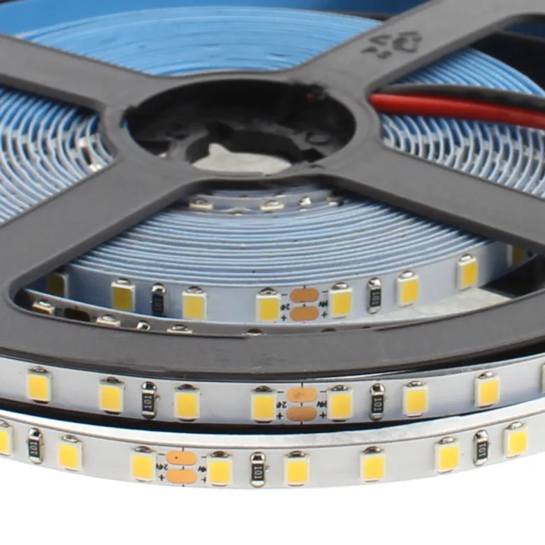 Tira LED Monocolor SMD2835, ChipLed Samsung, DC24V, 5m (120Led/m) PCB 5mm, 75W, IP20