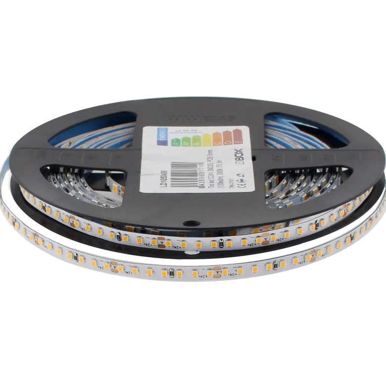 Tira LED Monocolor SMD2022, ChipLed Samsung, DC24V, 5m (210Led/m) PCB 5mm, 40W, IP20